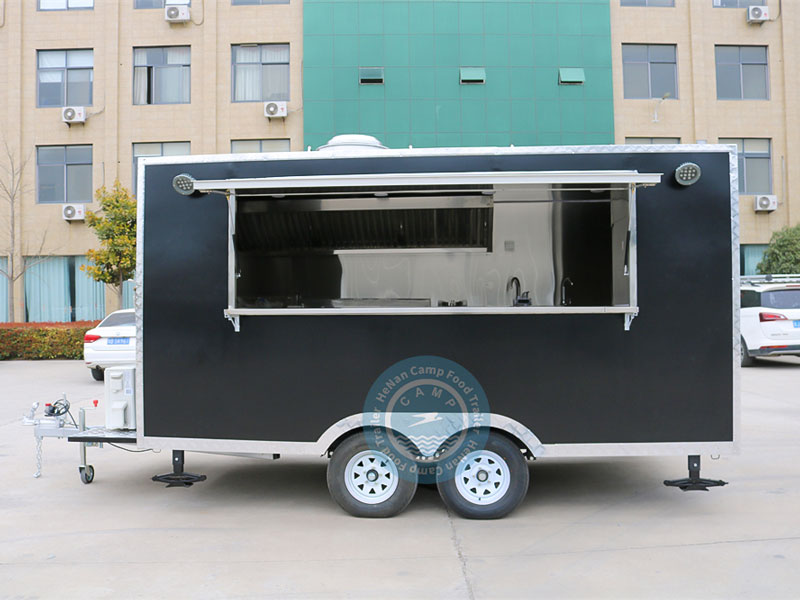 13ft bbq concession trailer