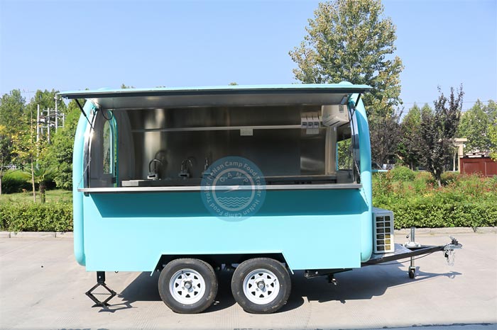 12 foot round food trailer