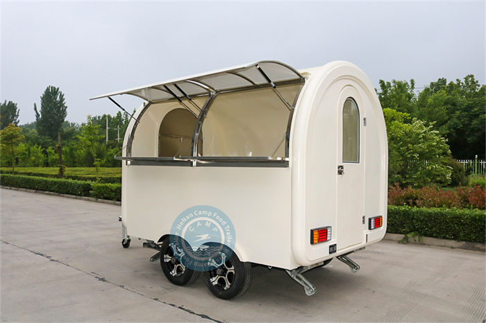 12 ft round food trailer