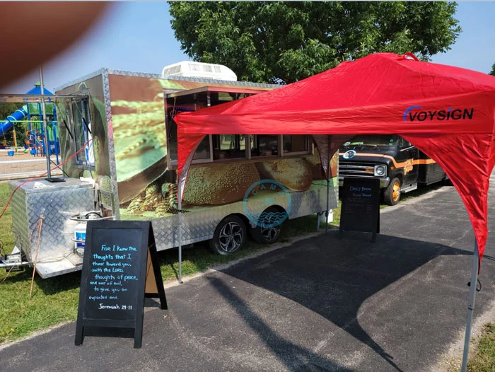 13ft bakery trailer in USA