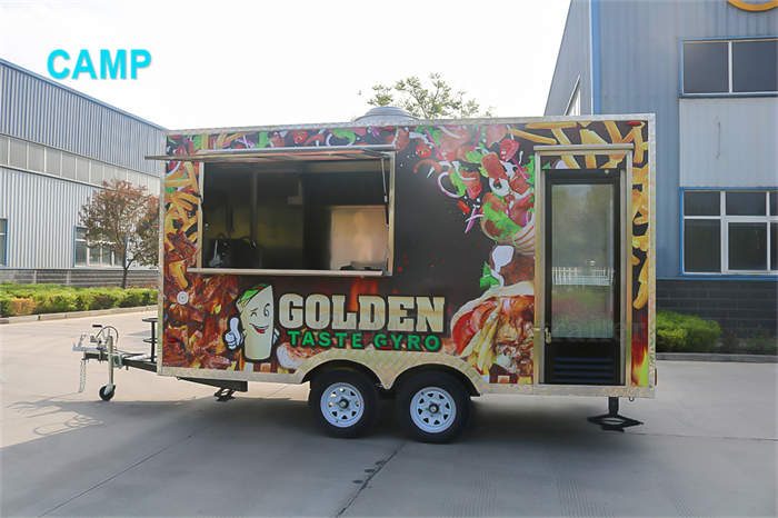 13ft pizza trailer