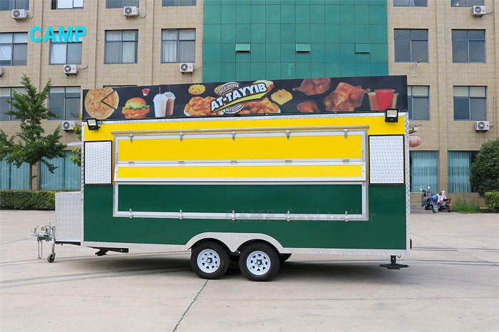 16ft hot dog trailer