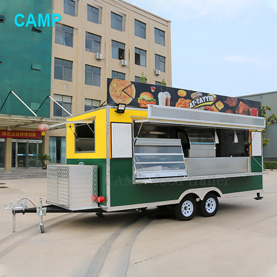 16ft pizza food trailer