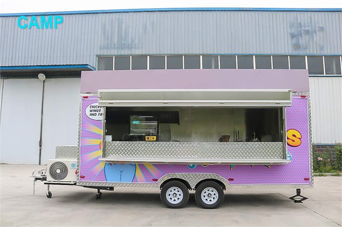 16ft pizza trailer