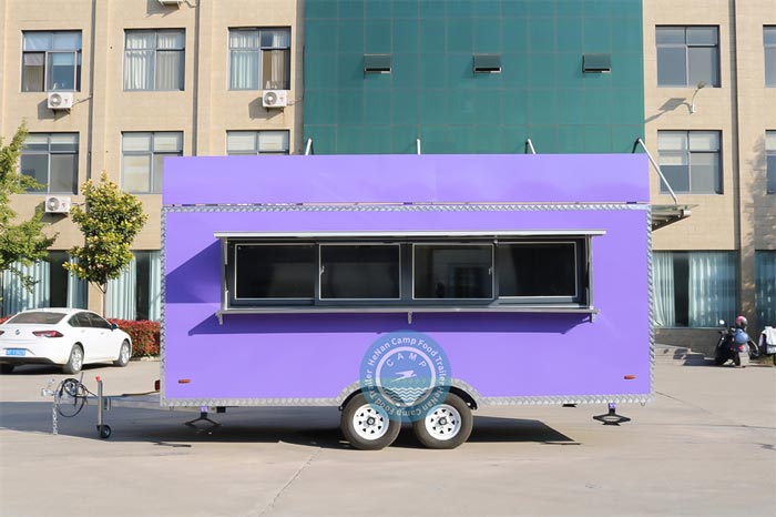 16 ft mobile food trailer