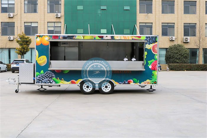 18ft food concession trailer