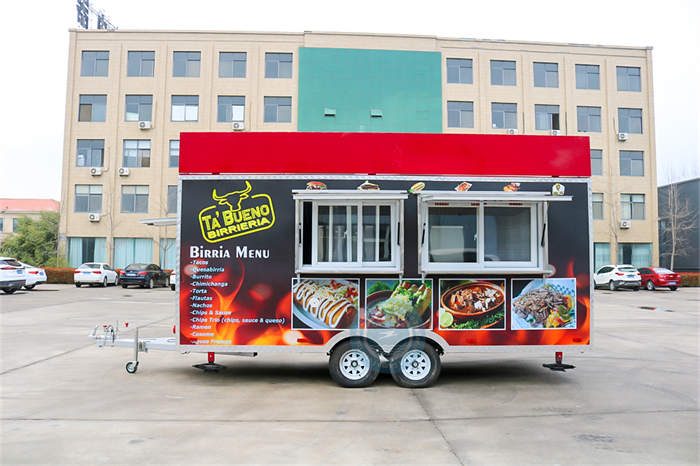 18ft food vending trailer