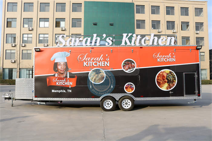 23ft street food trailer