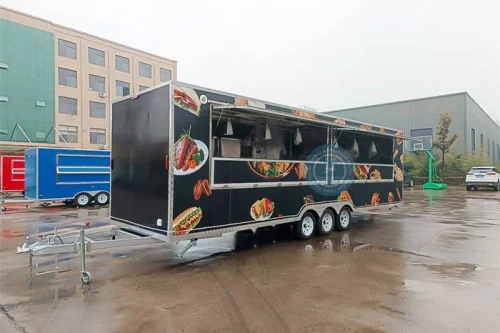 26ft fully-loaded food trailer