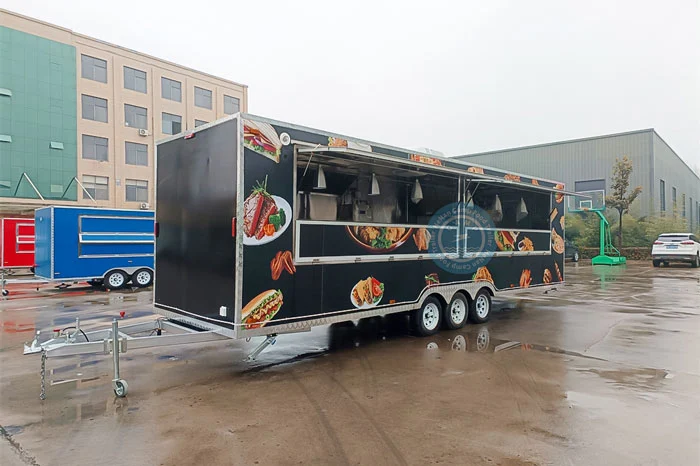26 ft mobile kitchen trailer