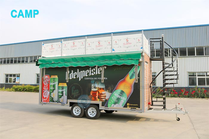 bar trailer in Spain