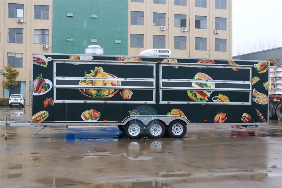 hot dog food trailer