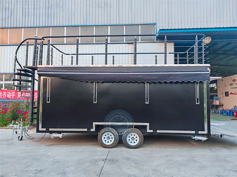 16 ft coffee trailer to America