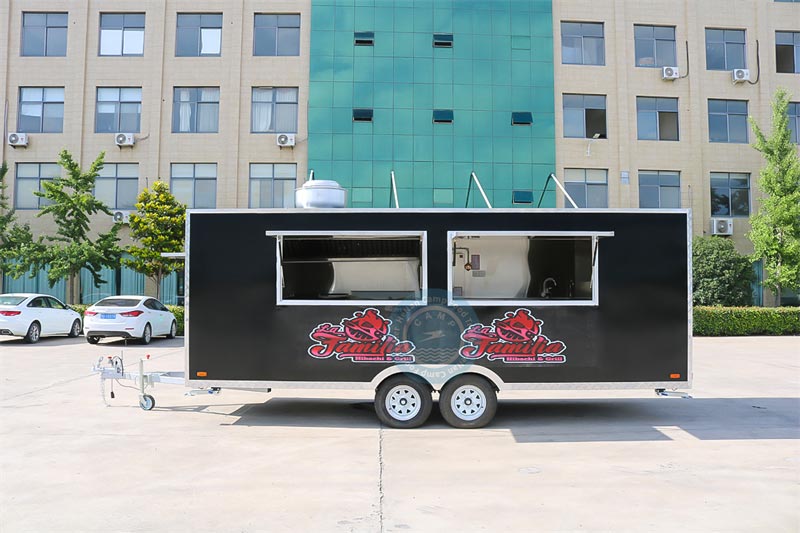 18ft Food Trailer With Grill