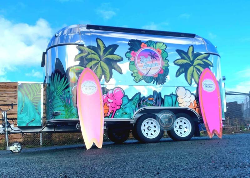 Airstream Ice Cream Trailer