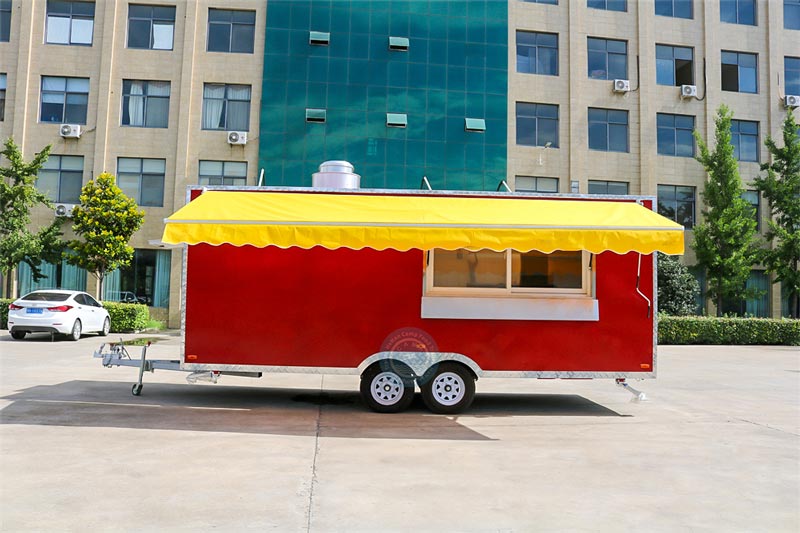 Food Trailer With Awning