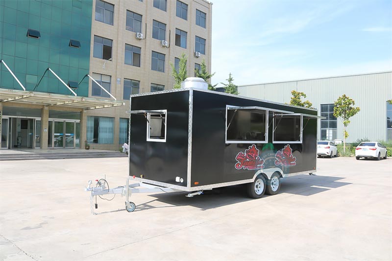 food trailer with grill