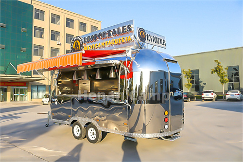 16ft stainless steel food trailer America