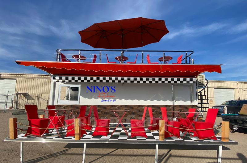 18ft double decker food trailer in Arizona USA