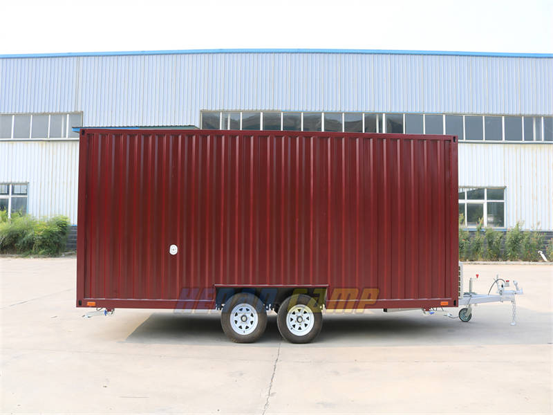 5m container bar trailer