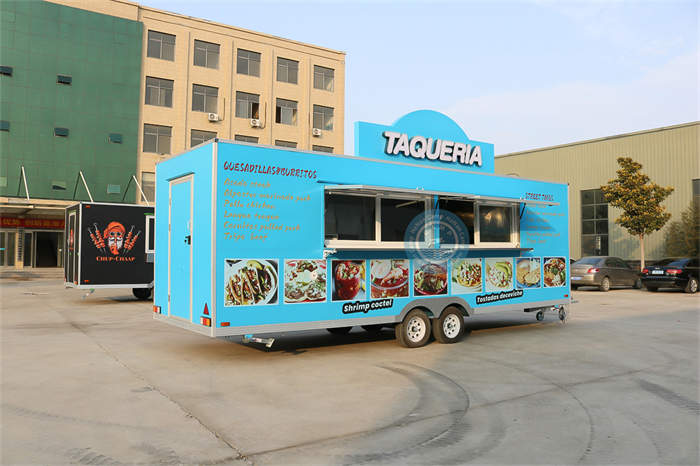 7m Mexican food trailer for sale