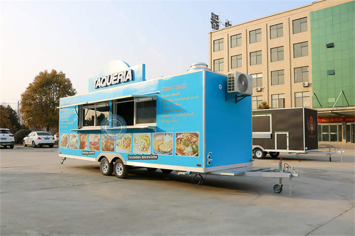 7m Mexican food trailer