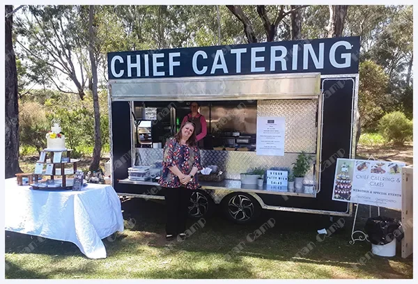 16ft food trailer in USA