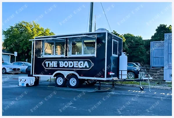 16ft food trailer in USA