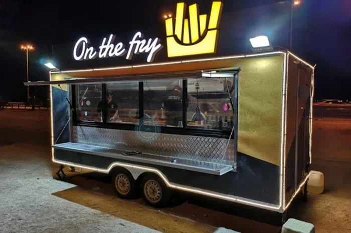 16ft mobile food trailer