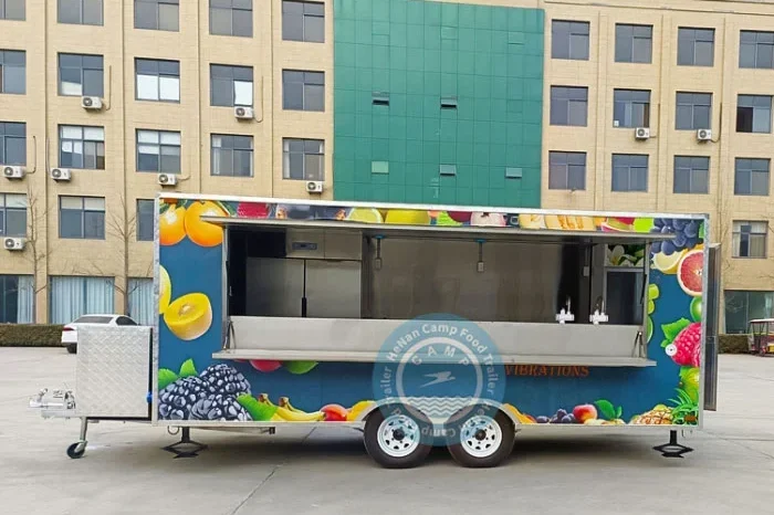 18ft Shaved Ice Trailer