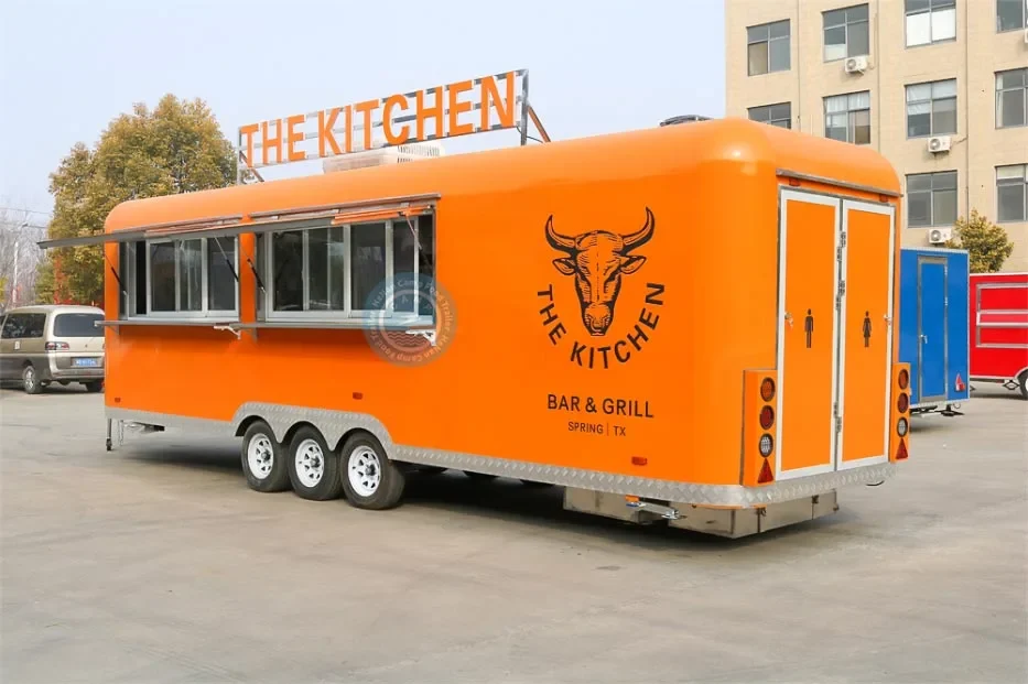 26ft BBQ concession trailer